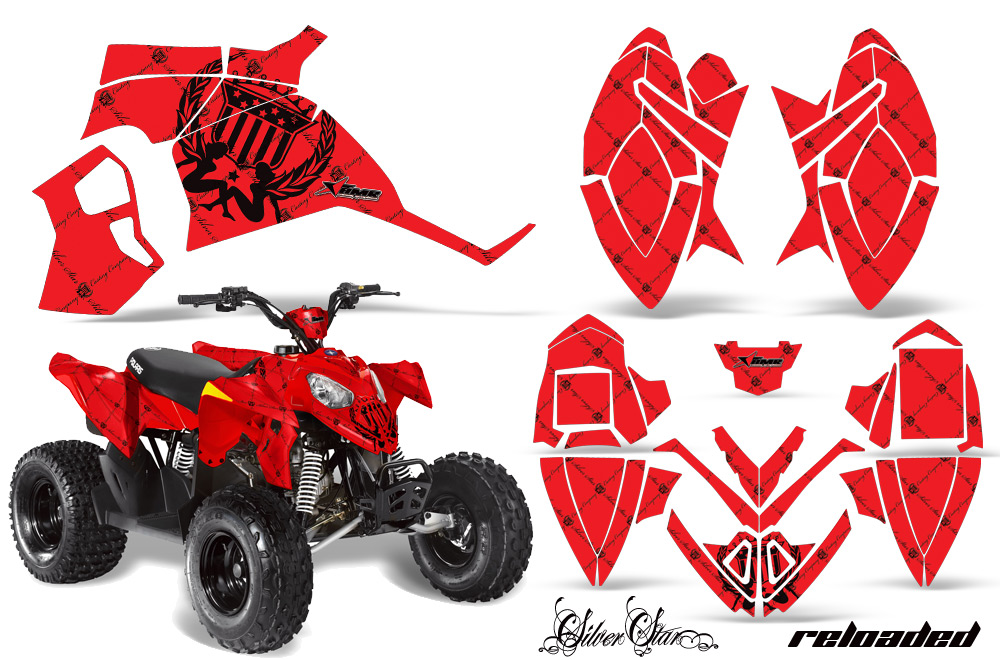 Polaris Outlaw 90 Graphics Kit SSR BR